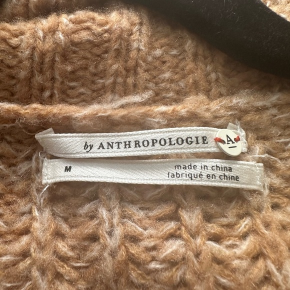 Anthropologie Honore Chunky Knit Wool Pullover Sweater - Picture 10 of 10